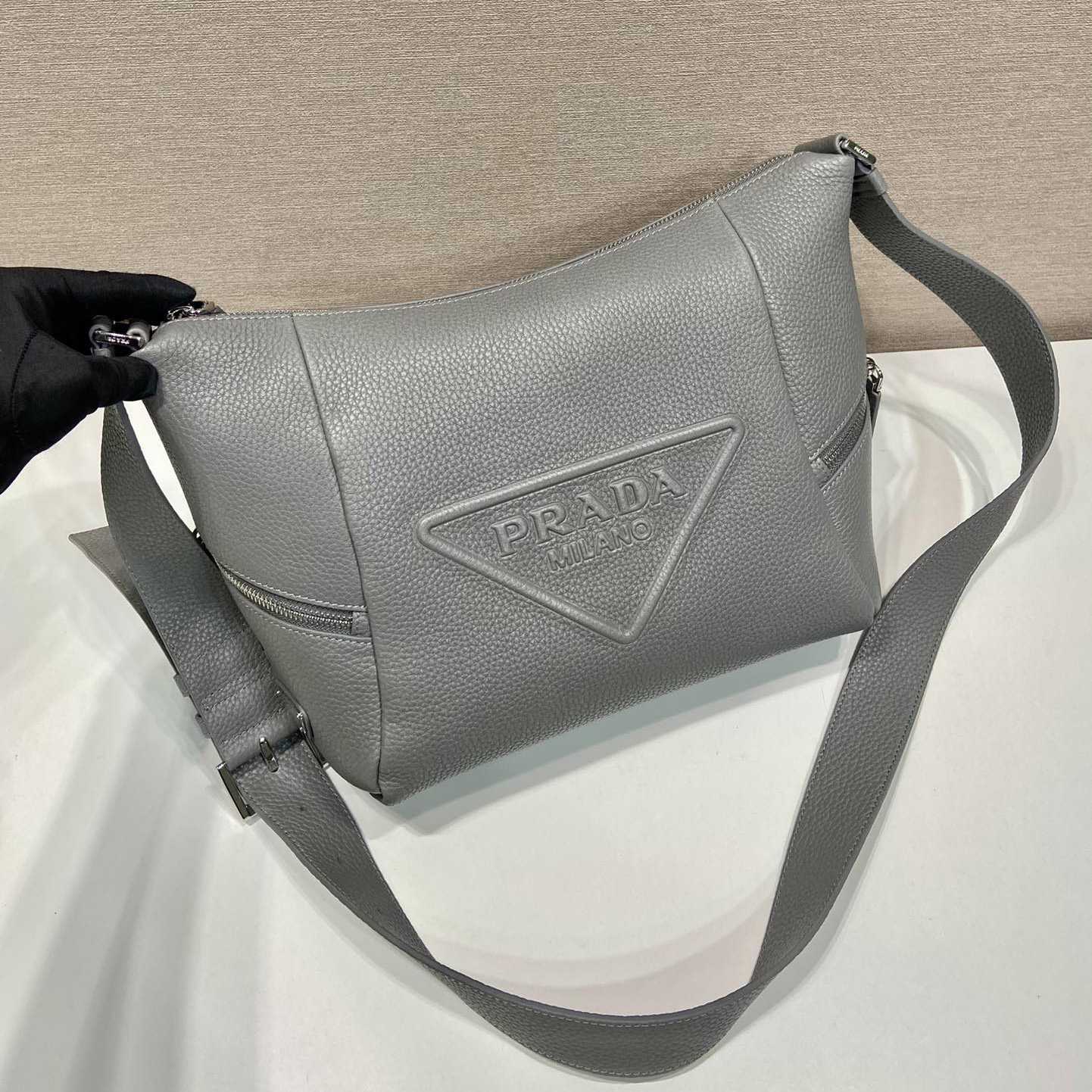 Prada Leather Bag With Shoulder strap - DesignerGu