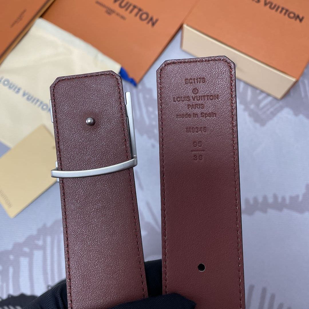 Louis Vuitton LV Initiales Reversible Belt    - DesignerGu