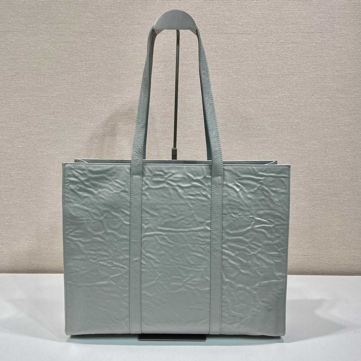 Prada Large Antique Nappa Leather Tote - DesignerGu