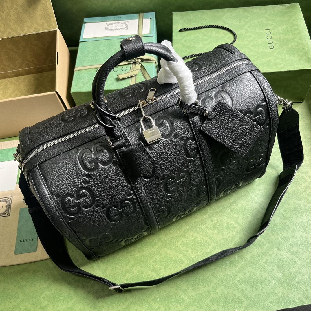 Gucci Jumbo GG Small Duffle Bag (45-29-25cm) - DesignerGu