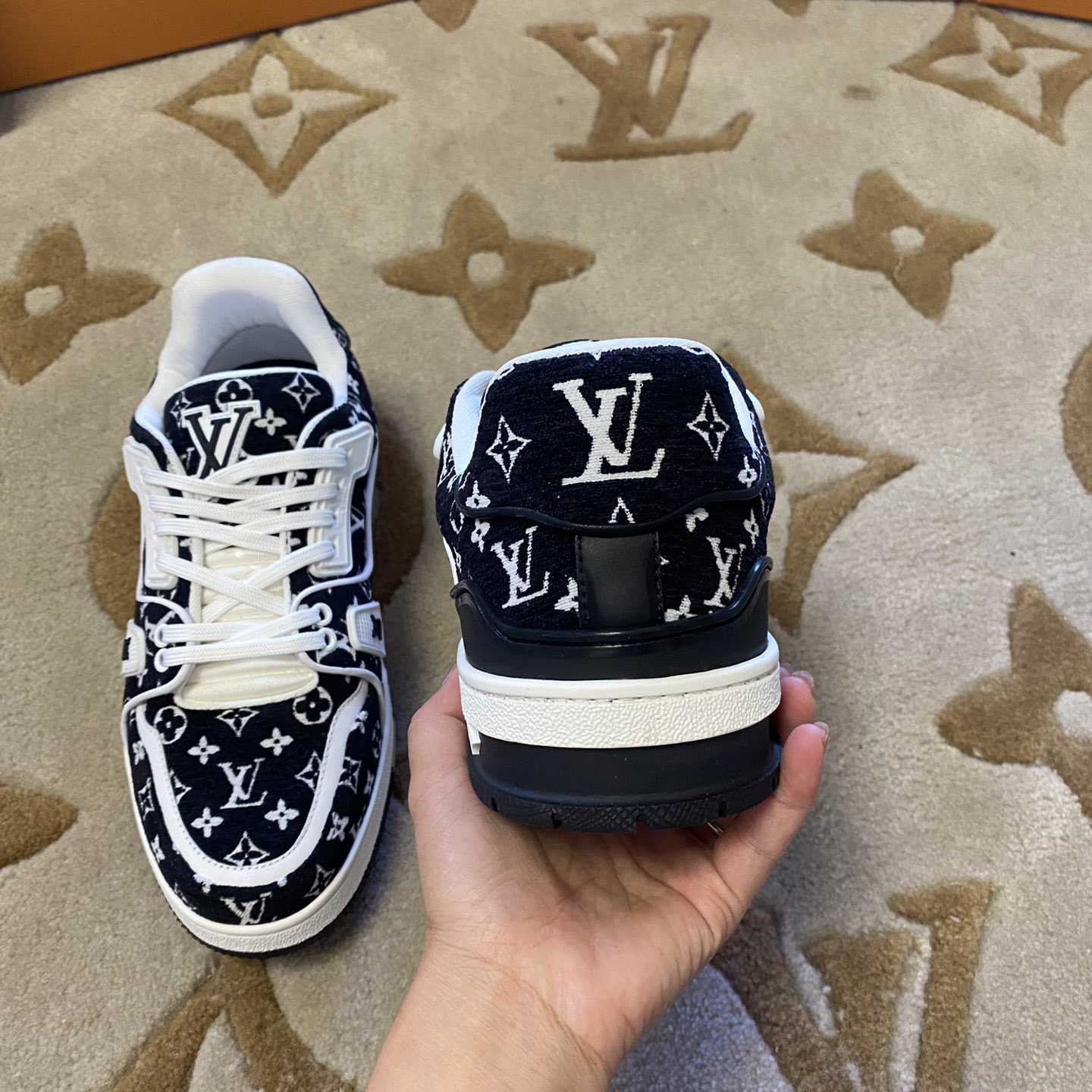 Louis Vuitton LV  Trainer Sneaker        - DesignerGu