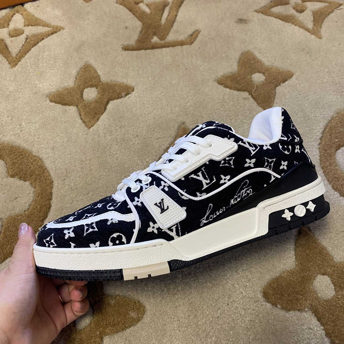 Louis Vuitton LV  Trainer Sneaker        - DesignerGu