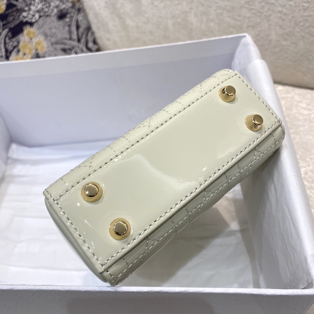 Dior Mini Lady Dior Bag(12*10*5cm) - DesignerGu