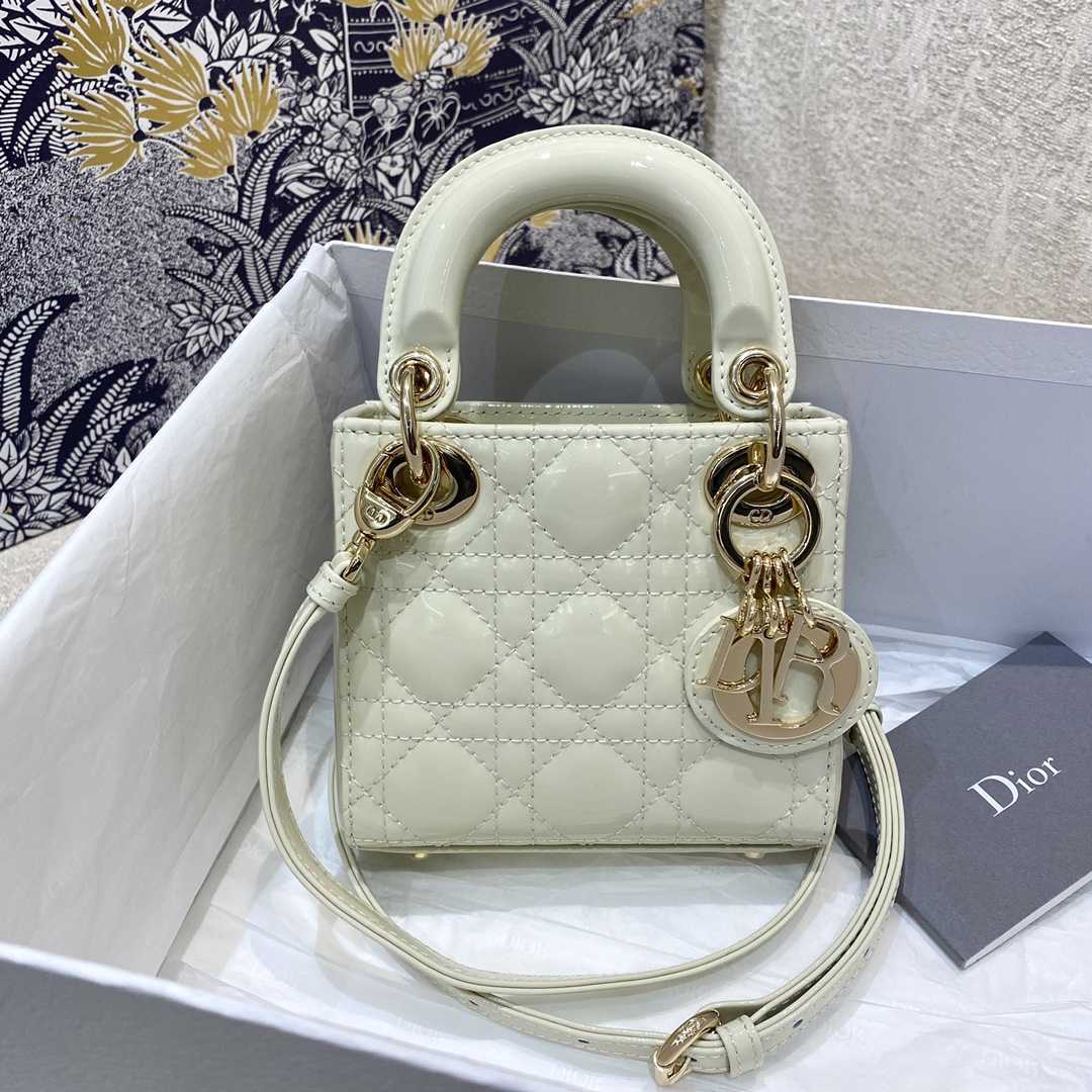 Dior Mini Lady Dior Bag(12*10*5cm) - DesignerGu