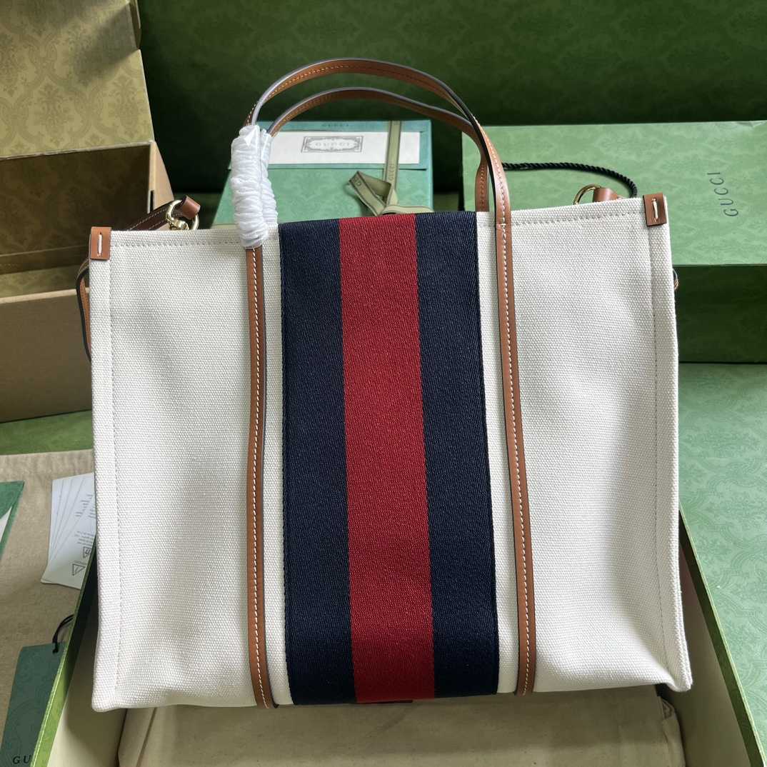 Gucci Medium Interlocking G Tote Bag (28x 34x 18.5cm) - DesignerGu