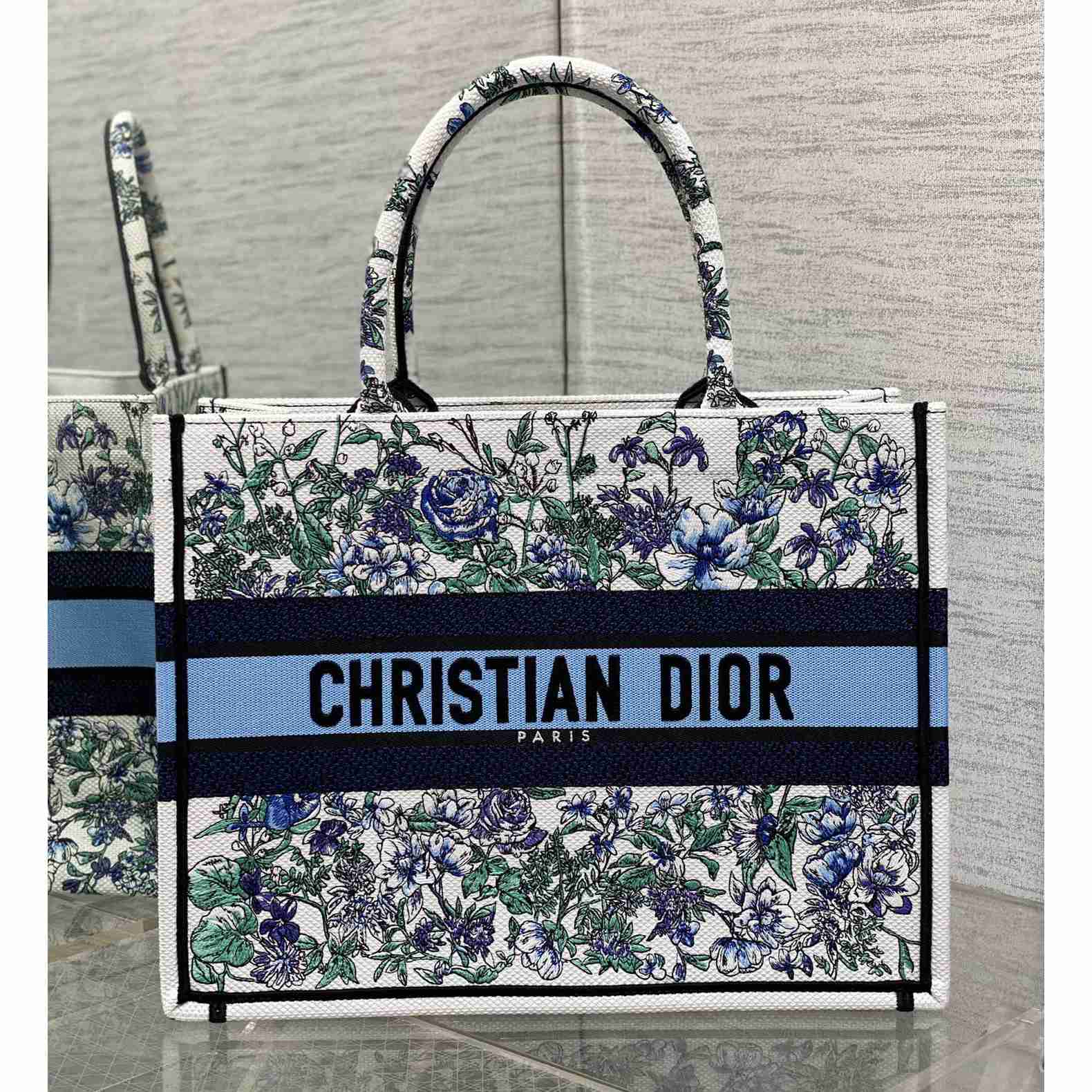 Dior Medium Dior Book Tote - DesignerGu