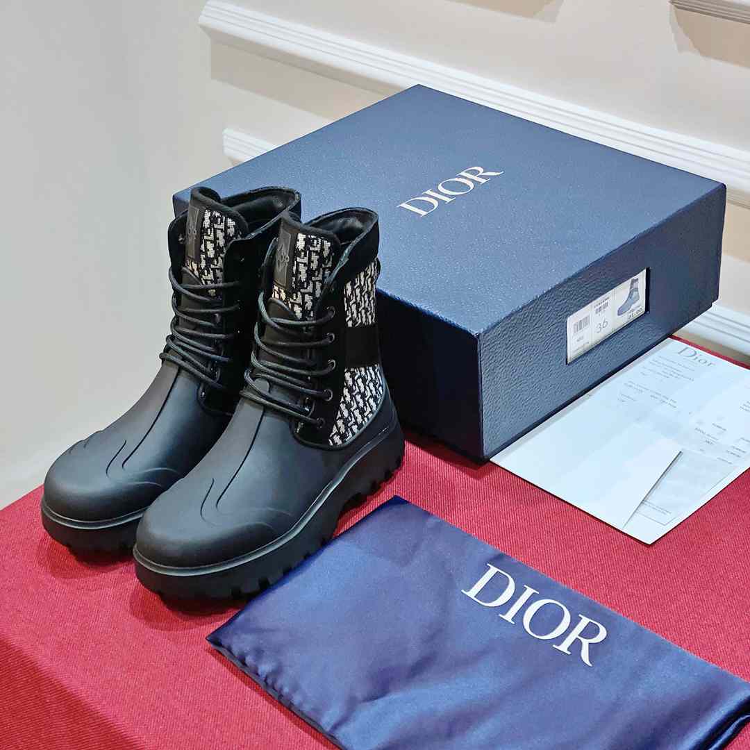 Dior Garden Lace-up Boot  - DesignerGu