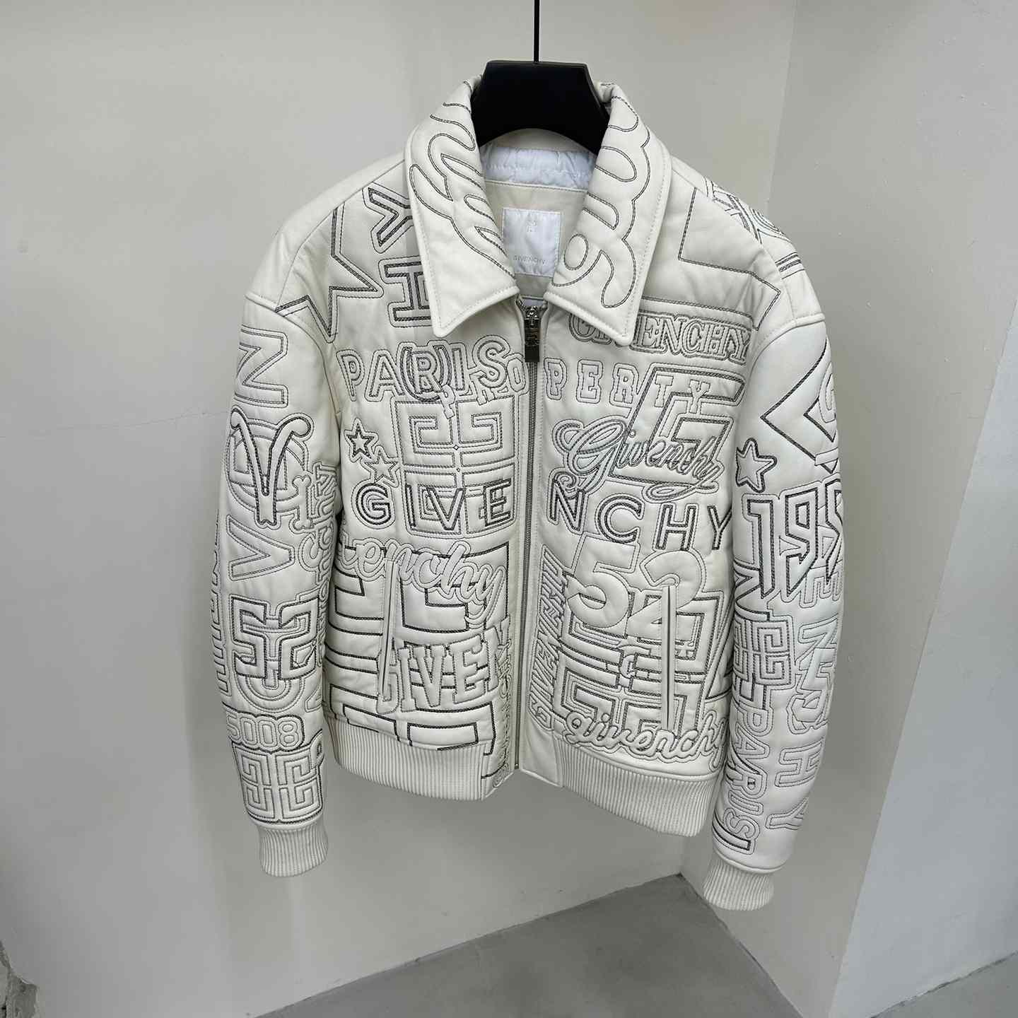 Givenchy Leather Bomber - DesignerGu