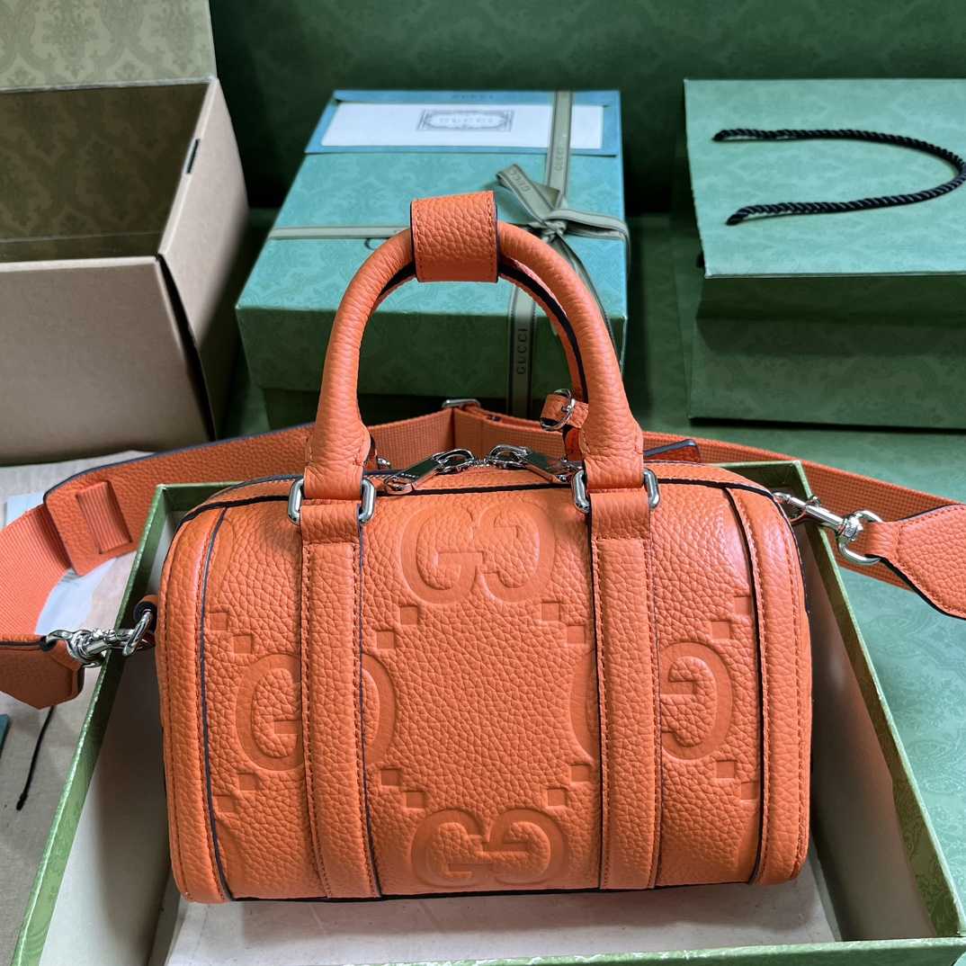 Gucci Jumbo GG Mini Duffle Bag (22-15-12.5cm) - DesignerGu