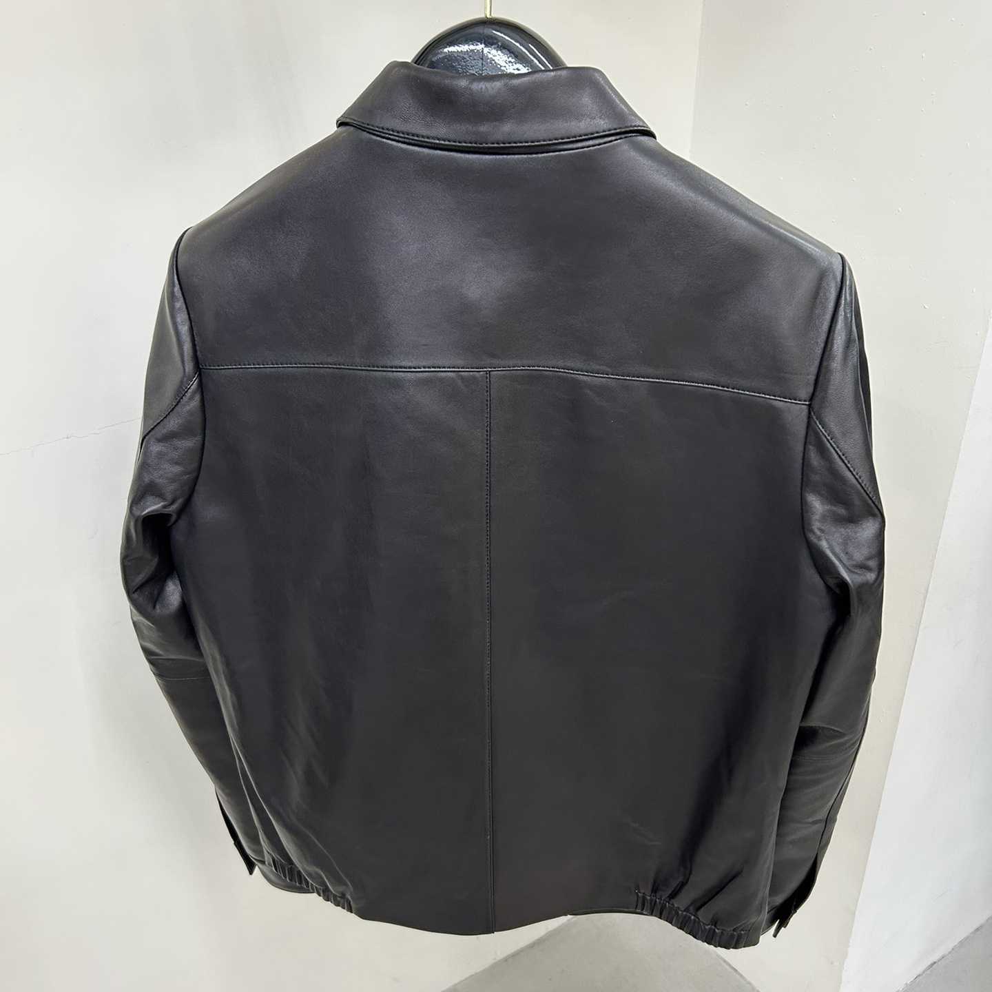 Prada Nappa Leather Blouson Jacket - DesignerGu