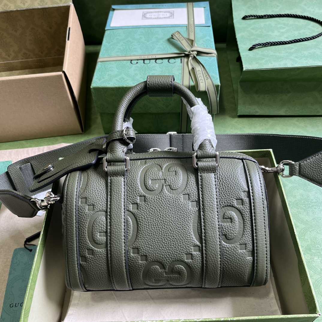 Gucci Jumbo GG Mini Duffle Bag (22-15-12.5cm) - DesignerGu