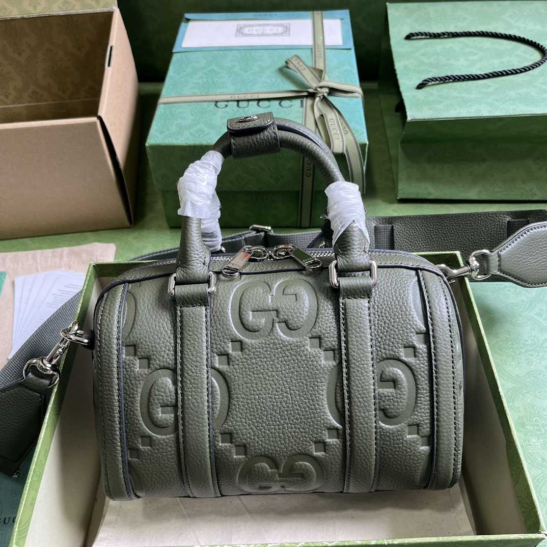 Gucci Jumbo GG Mini Duffle Bag (22-15-12.5cm) - DesignerGu