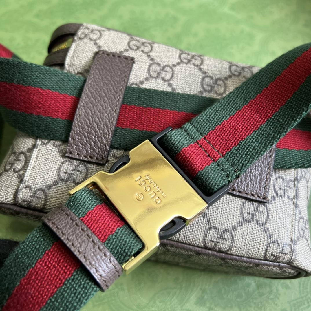 Gucci Ophidia GG Belt Bag (18-12-6cm) - DesignerGu