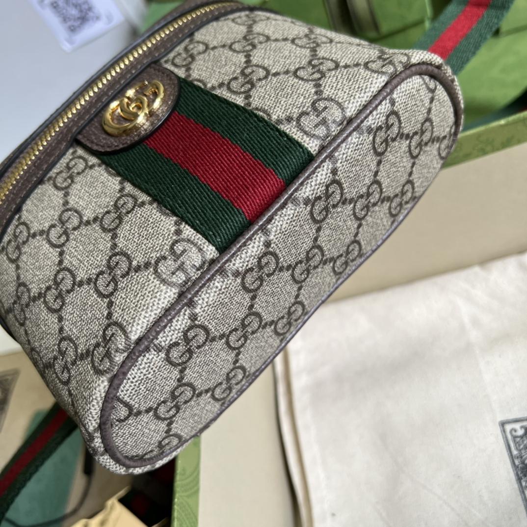 Gucci Ophidia GG Belt Bag (18-12-6cm) - DesignerGu