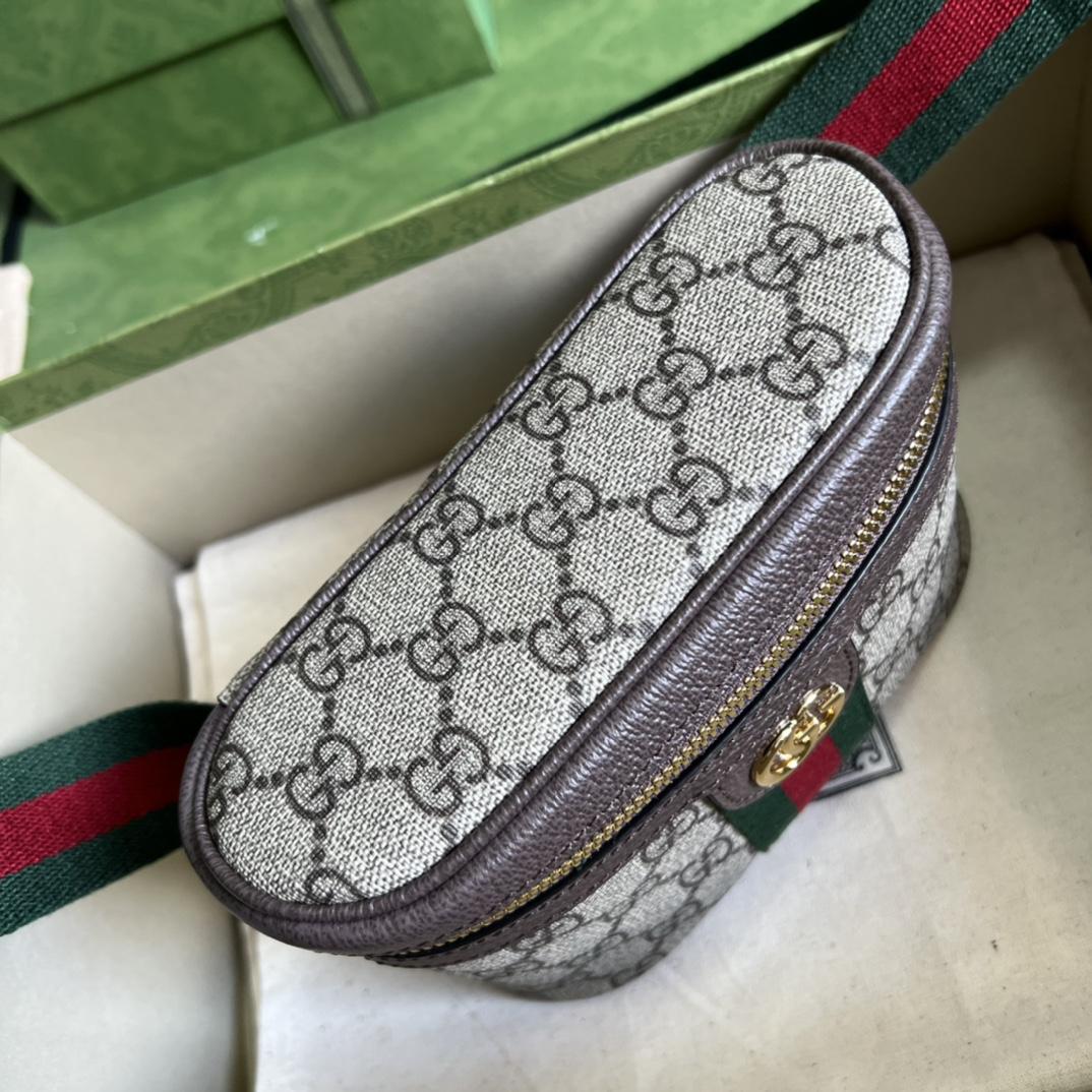 Gucci Ophidia GG Belt Bag (18-12-6cm) - DesignerGu