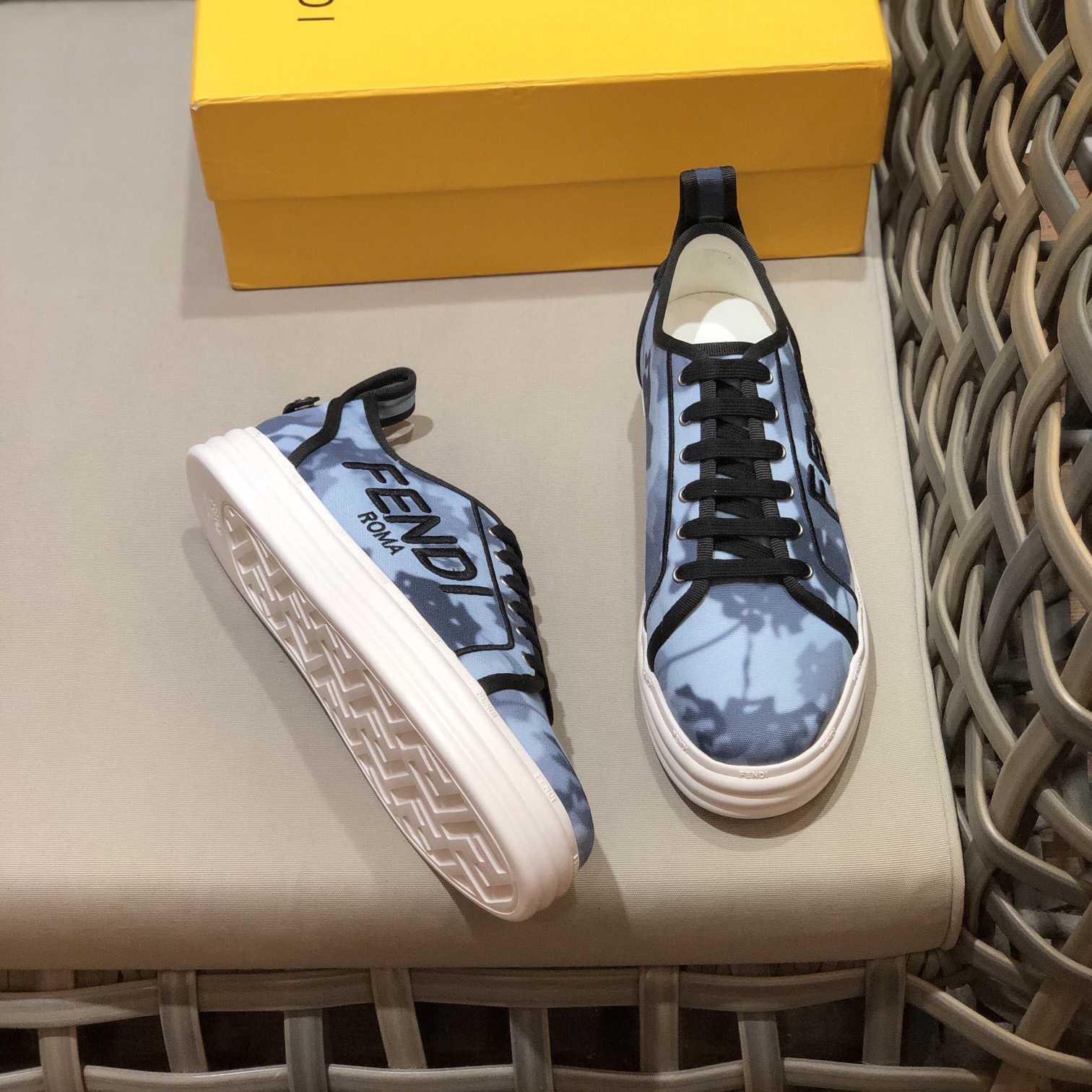 Fendi Rise Canvas Sneaker - DesignerGu