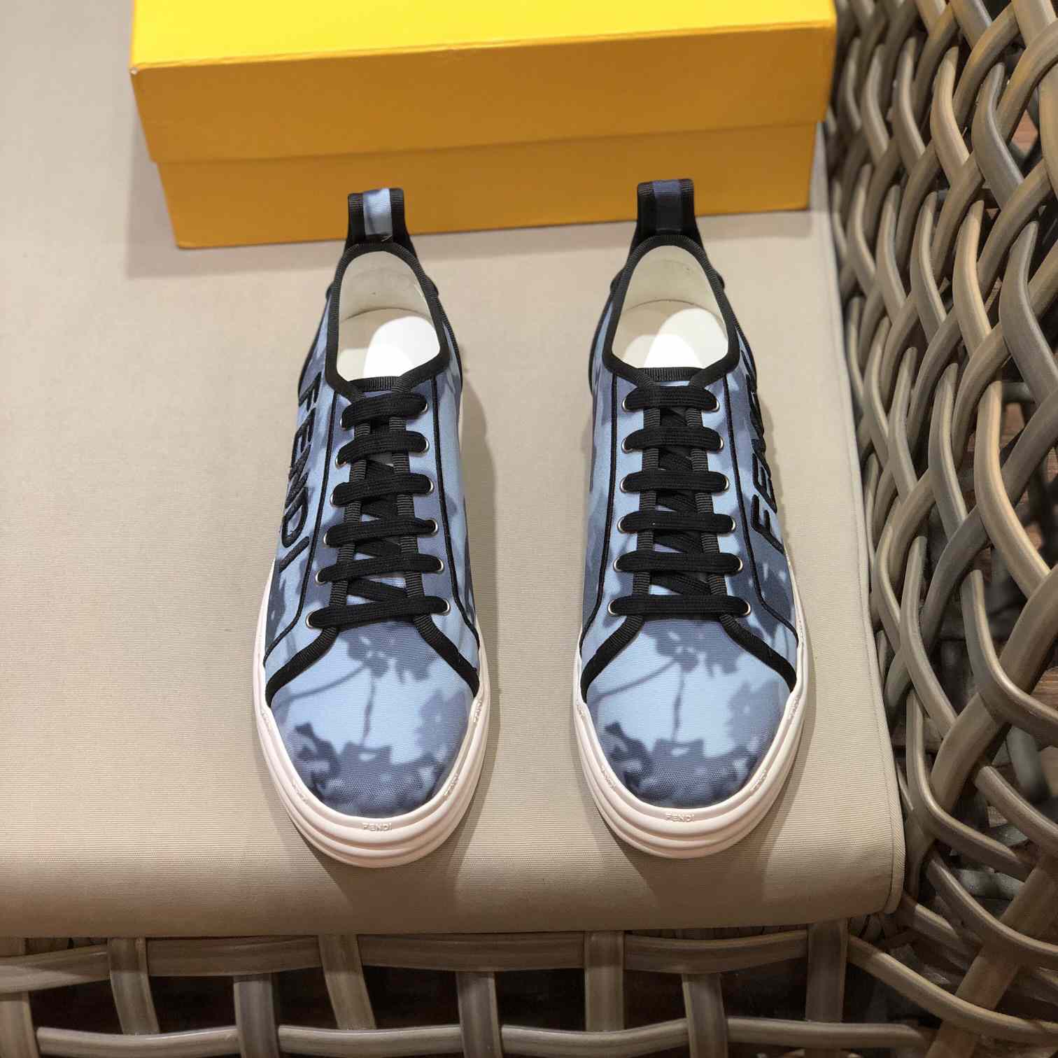 Fendi Rise Canvas Sneaker - DesignerGu