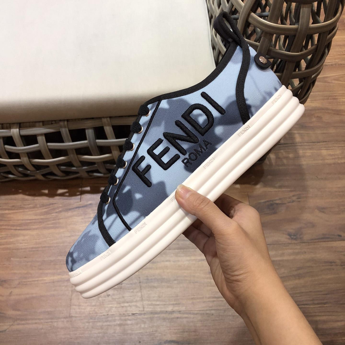 Fendi Rise Canvas Sneaker - DesignerGu