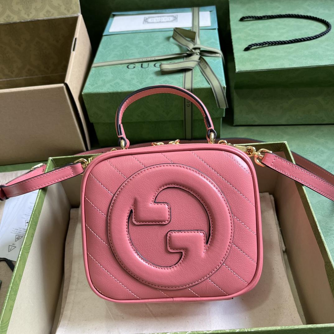 Gucci Blondie Top Handle Bag (17-15-9cm) - DesignerGu