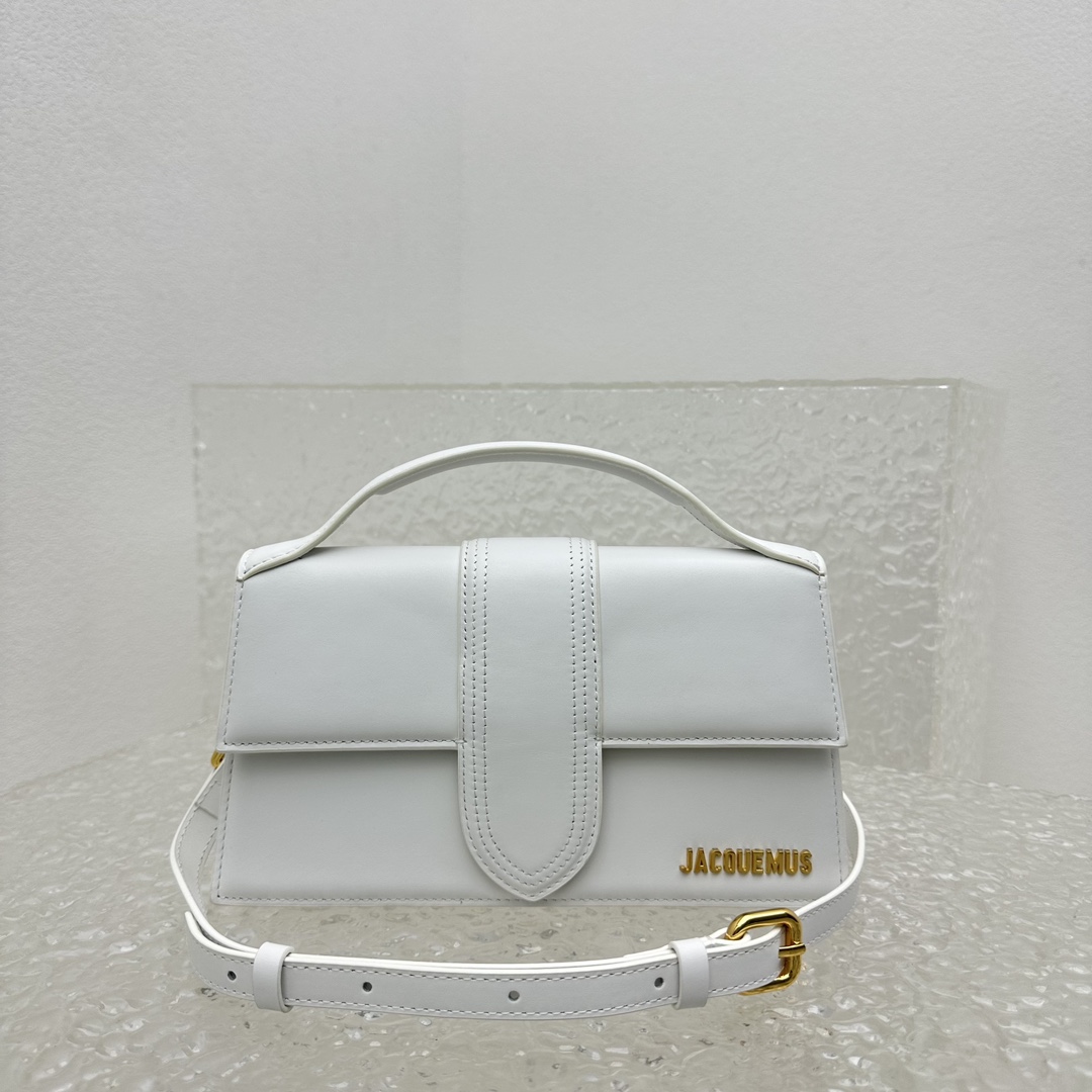 Jacquemus Le Grand Bambino - White - DesignerGu