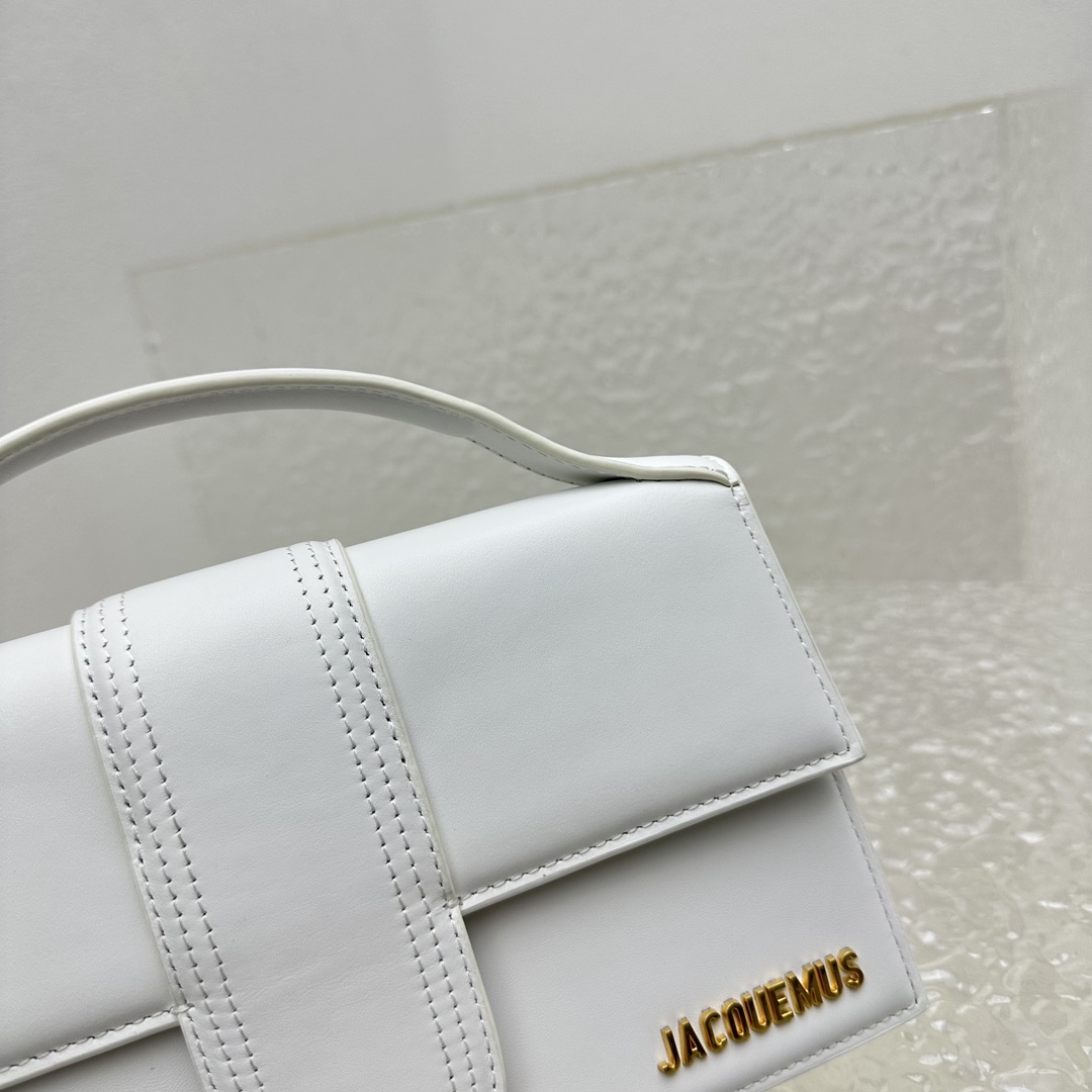 Jacquemus Le Grand Bambino - White - DesignerGu