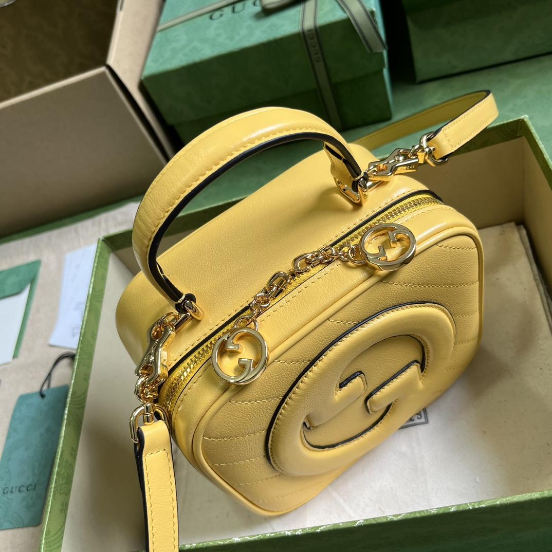 Gucci Blondie Top Handle Bag (17-15-9cm) - DesignerGu