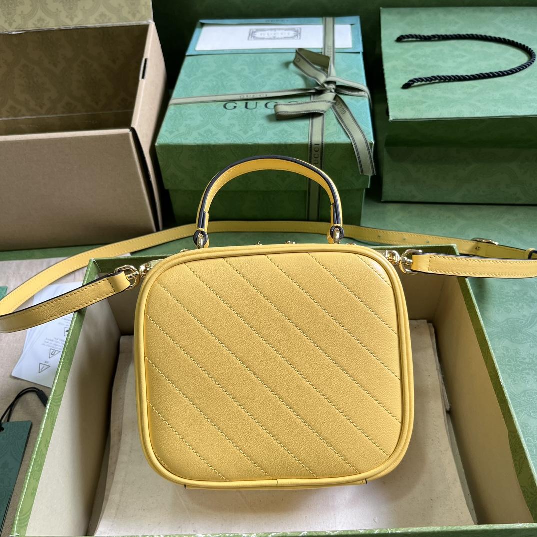 Gucci Blondie Top Handle Bag (17-15-9cm) - DesignerGu