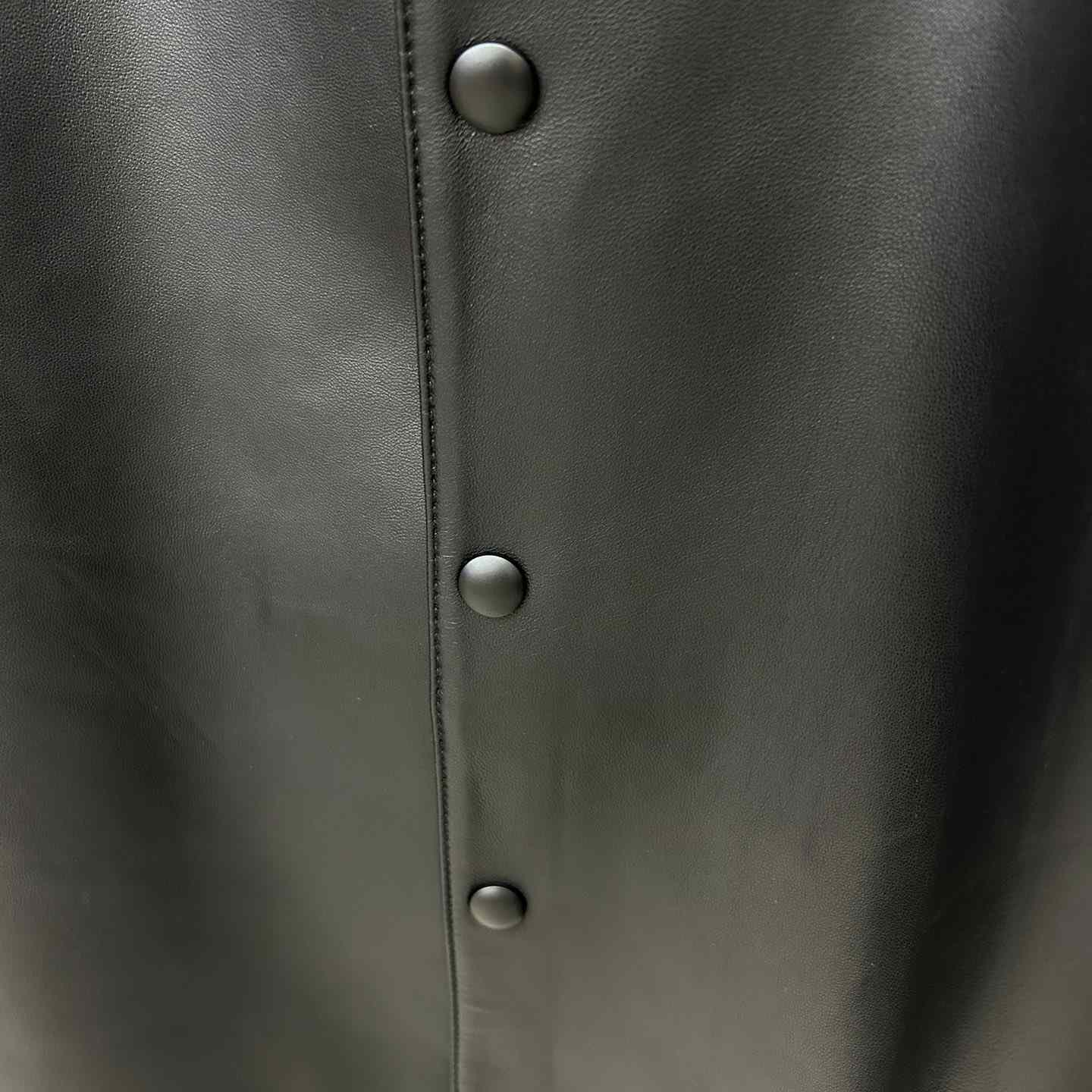 Prada Nappa Leather Shirt - DesignerGu