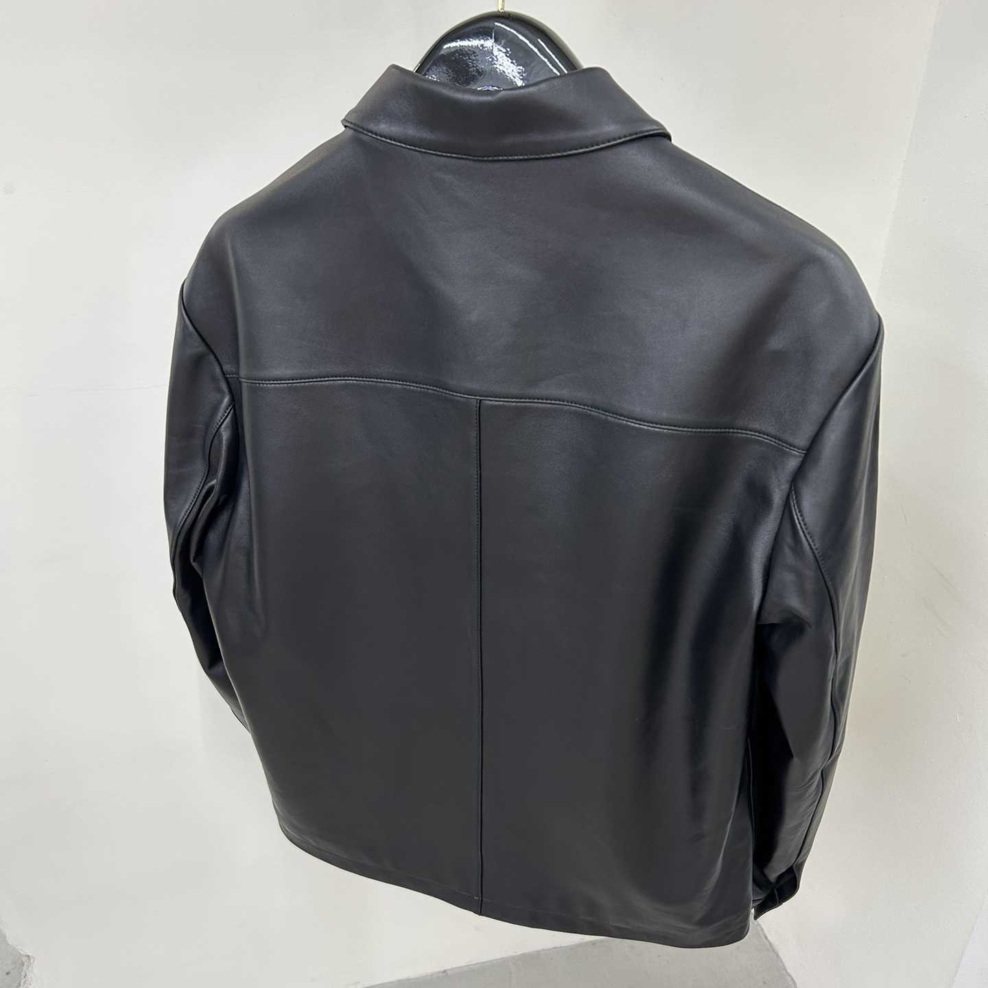 Prada Nappa Leather Shirt - DesignerGu