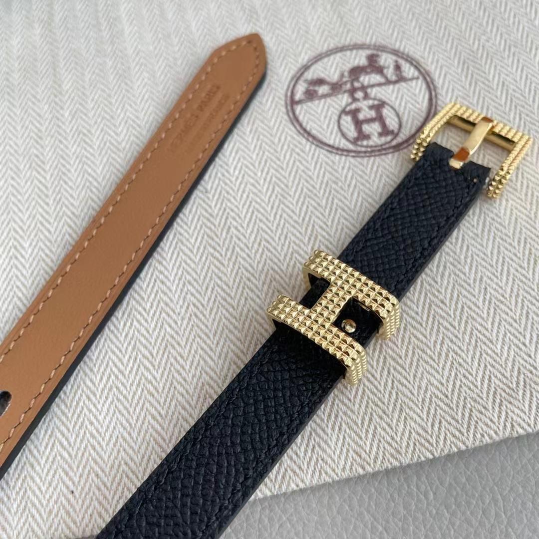 Hermes Pop H Guillochee 15 Belt - DesignerGu