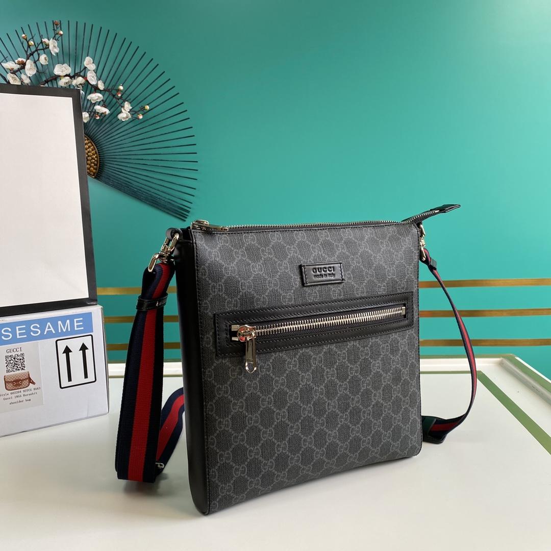 Gucci GG Black Messenger  (27-28.5-5cm) - DesignerGu