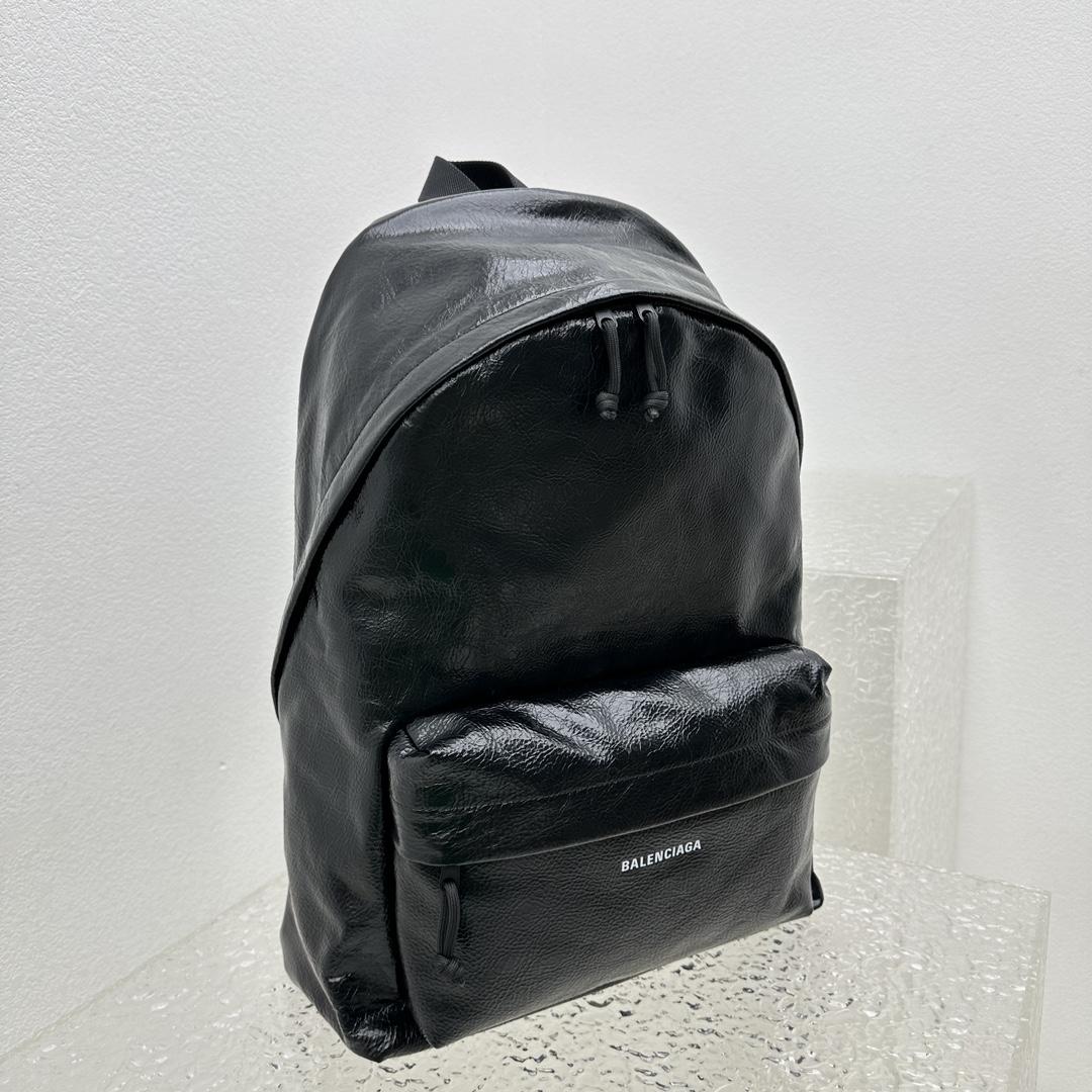 Balenciaga Explorer Backpack In Black (34.8x47x19.8cm) - DesignerGu