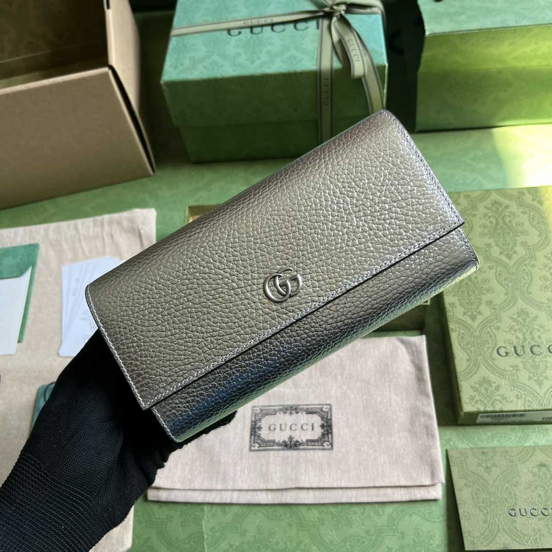 Gucci GG Marmont Continental Wallet  - DesignerGu