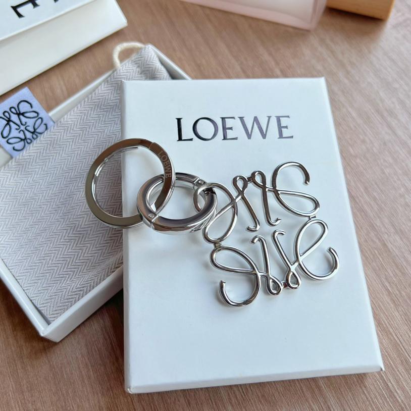 Loewe Anagram Keyring - DesignerGu