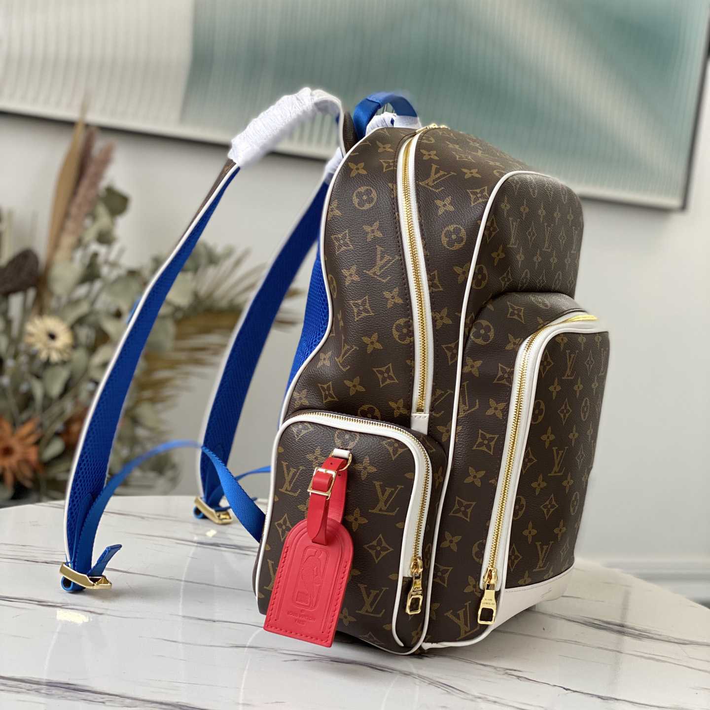 Louis Vuitton LV x NBA Basketball Backpack  (24 x 45 x 19cm)   M45581 - DesignerGu