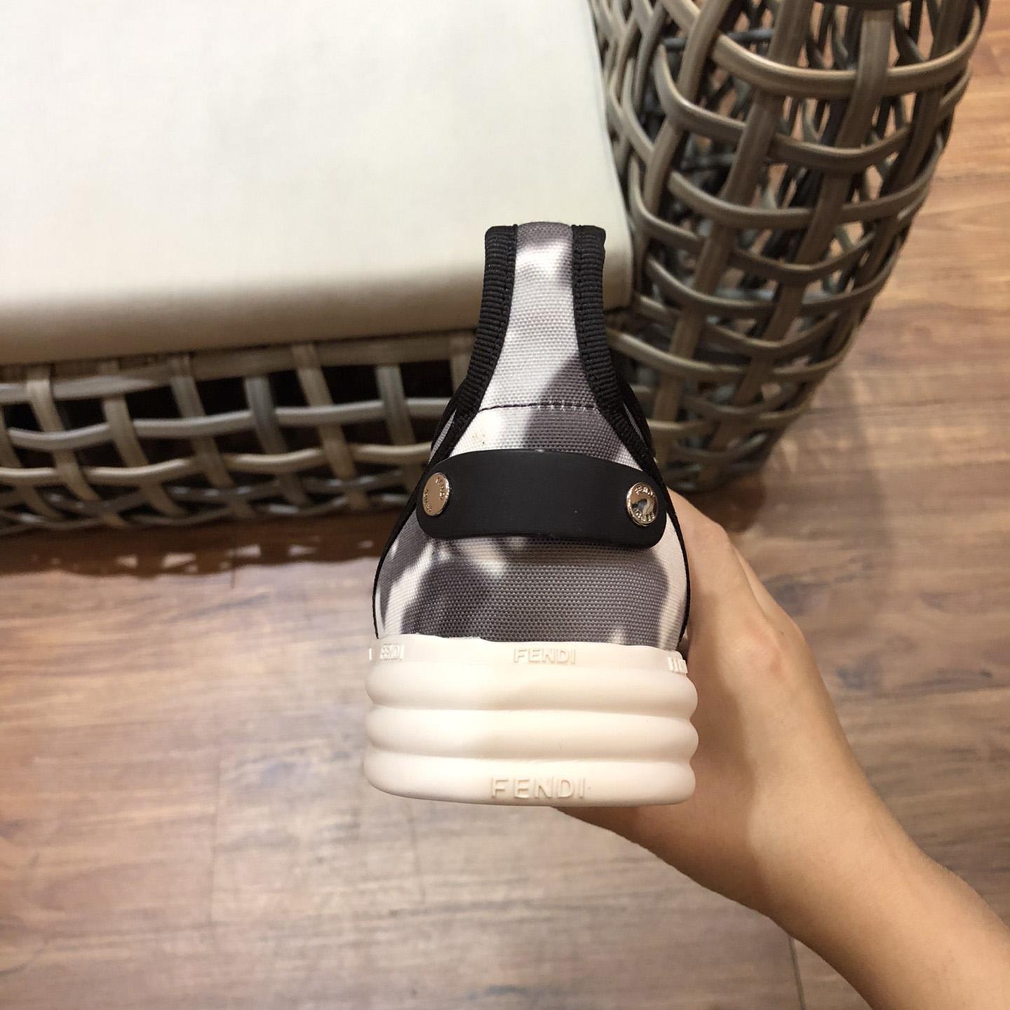 Fendi Rise Canvas Sneaker - DesignerGu