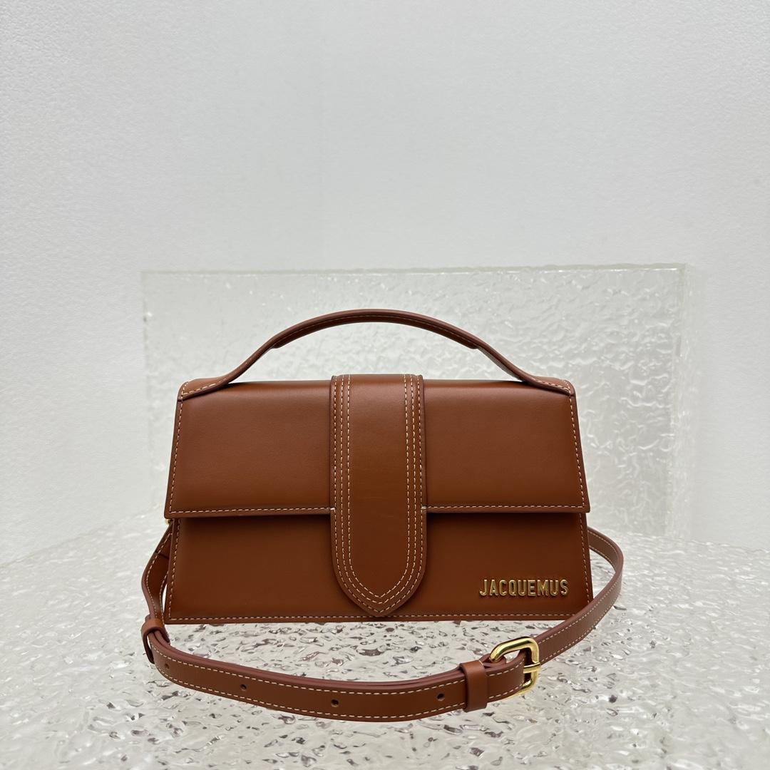 Jacquemus Le Grand Bambino - Light Brown - DesignerGu