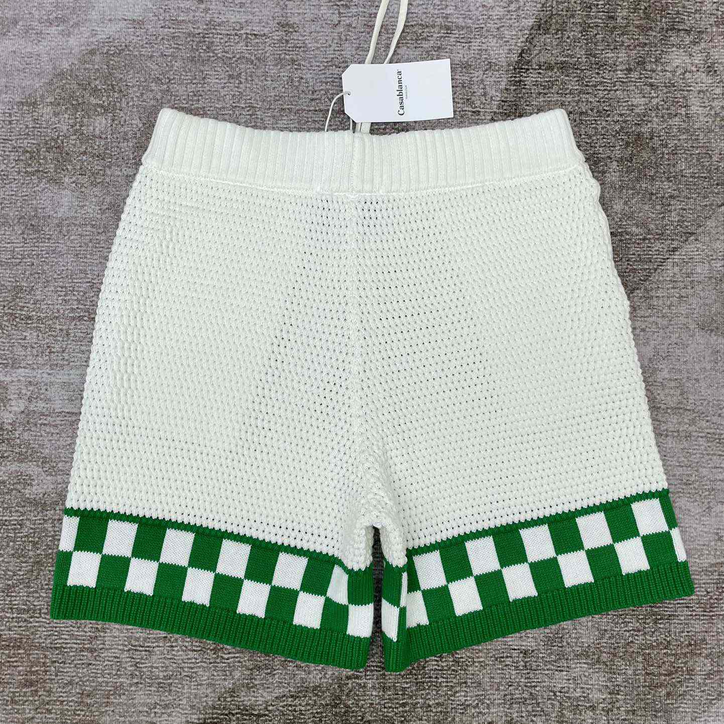 Casablanca Cotton Crochet Shorts - DesignerGu