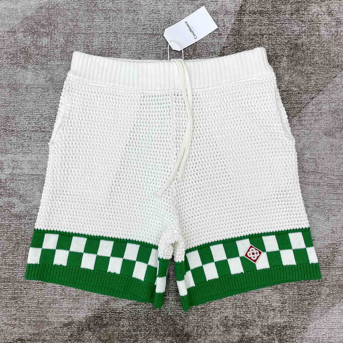 Casablanca Cotton Crochet Shorts - DesignerGu