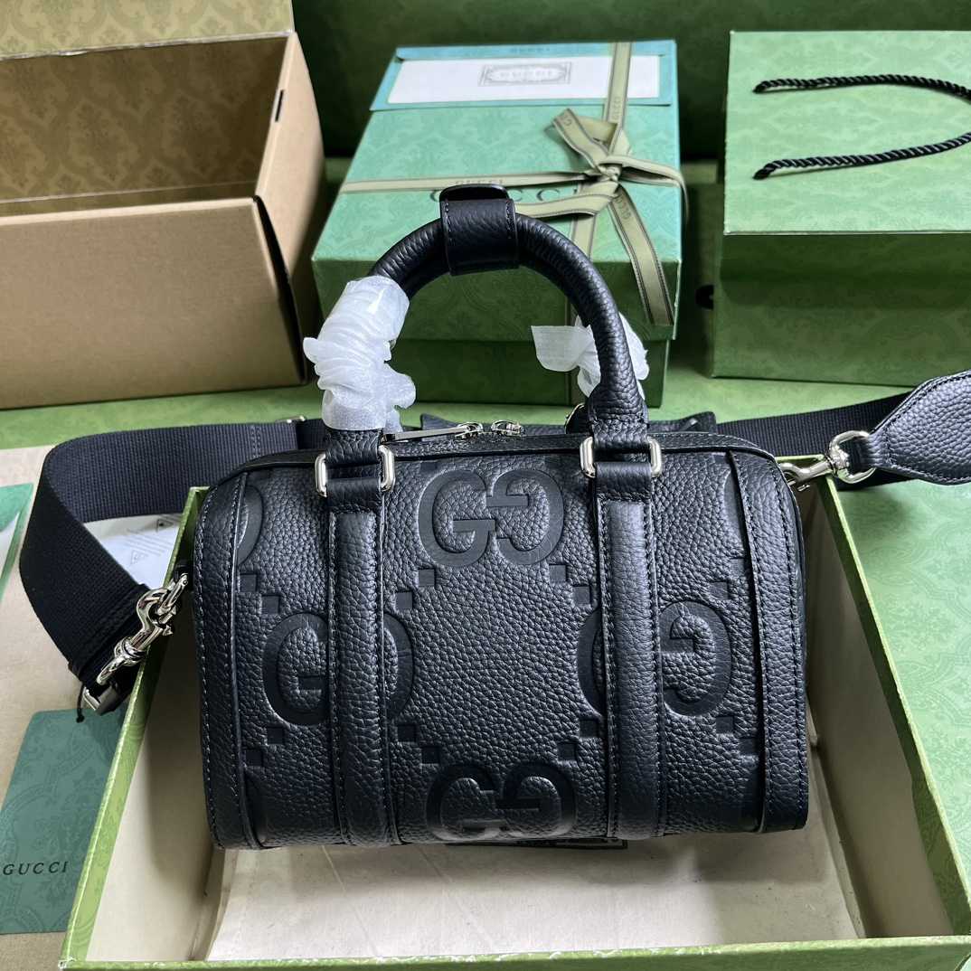 Gucci Jumbo GG Mini Duffle Bag (22-15-12.5cm) - DesignerGu