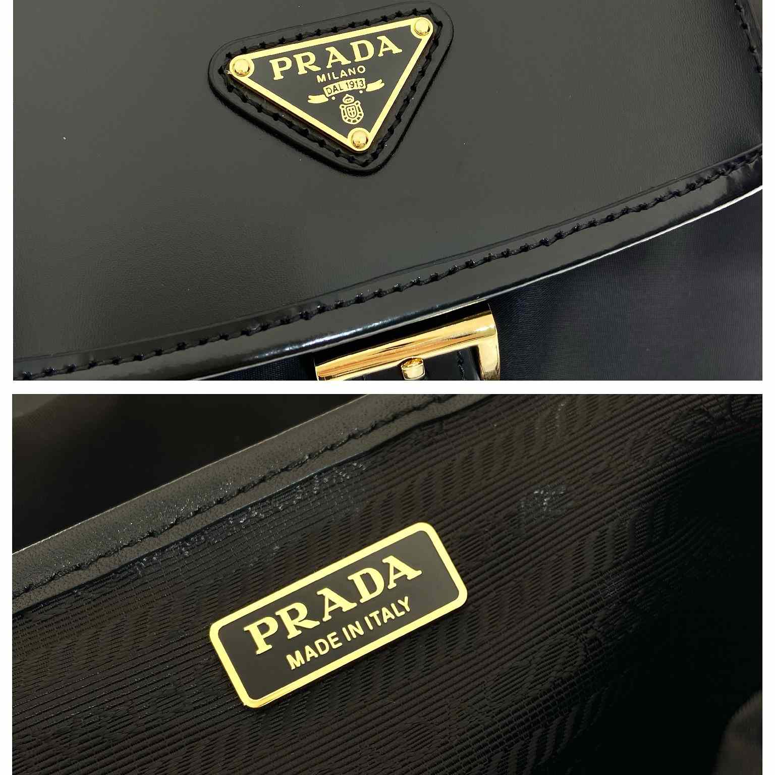 Prada Re-Nylon And Brushed Leather Backpack - DesignerGu