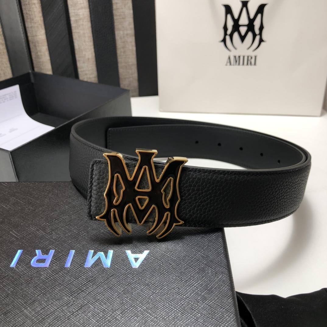 Amiri Ma Leather Belt - DesignerGu