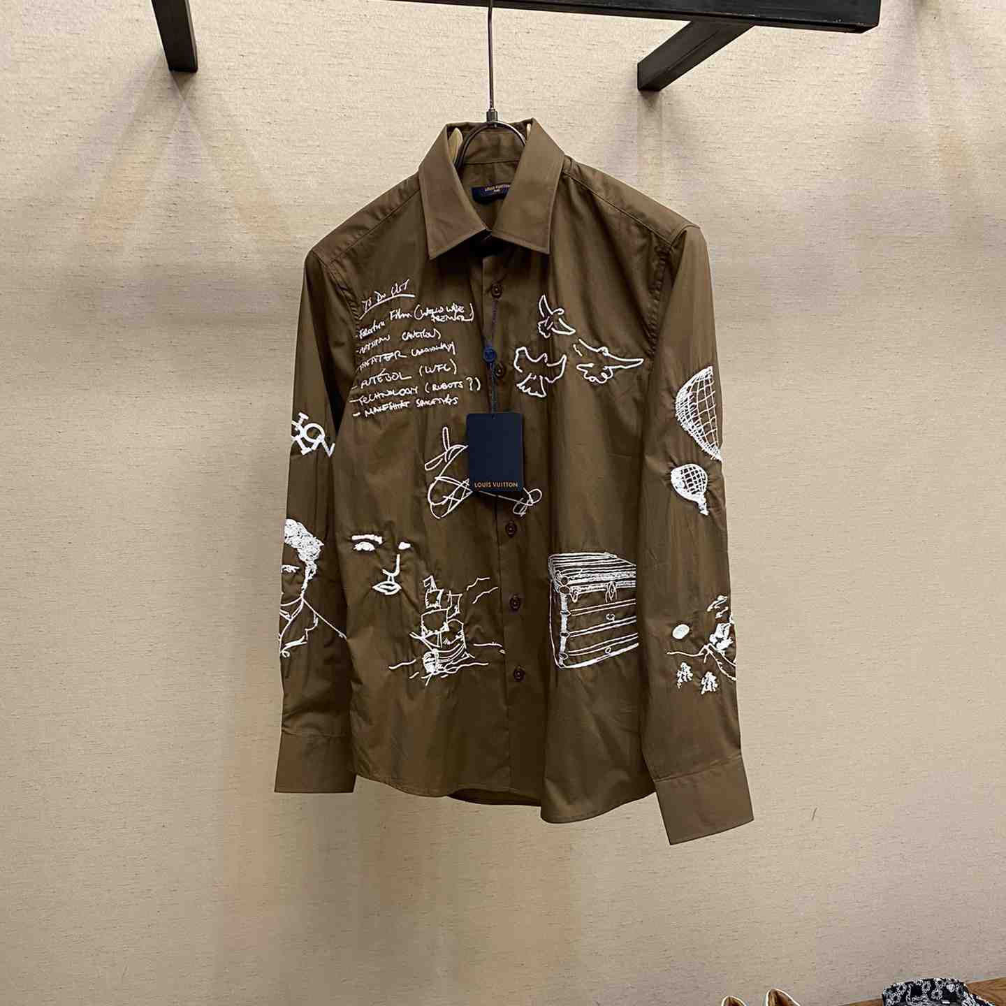 Louis Vuitton Cotton Overshirt - DesignerGu