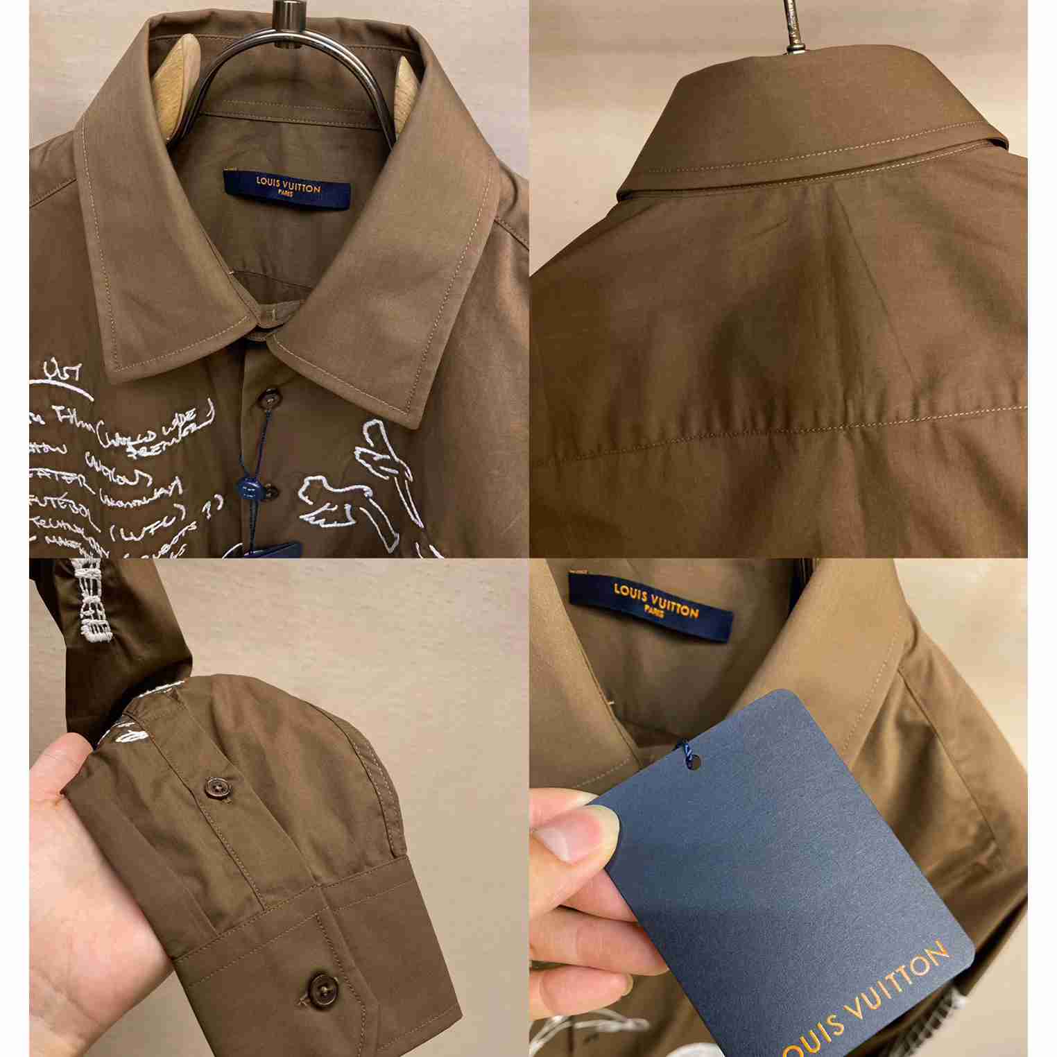 Louis Vuitton Cotton Overshirt - DesignerGu