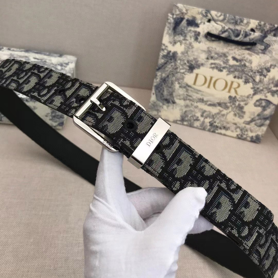 Dior Montaigne Reversible Belt - DesignerGu