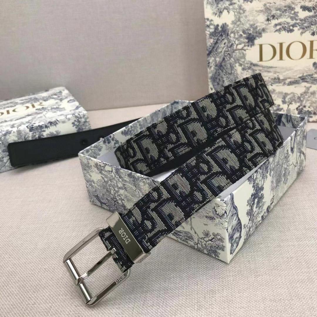 Dior Montaigne Reversible Belt - DesignerGu