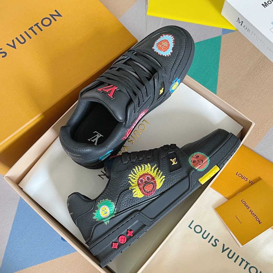 Louis Vuitton LV x YK LV Trainer Sneaker   1ABD2W - DesignerGu