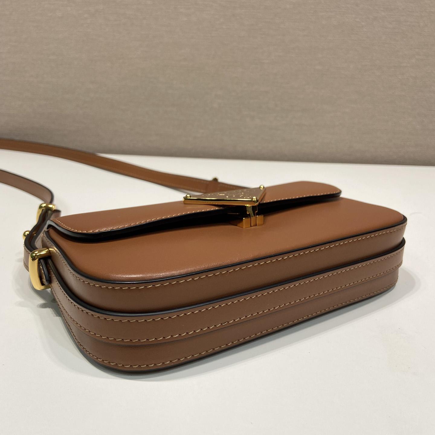 Prada Leather Shoulder Bag - DesignerGu