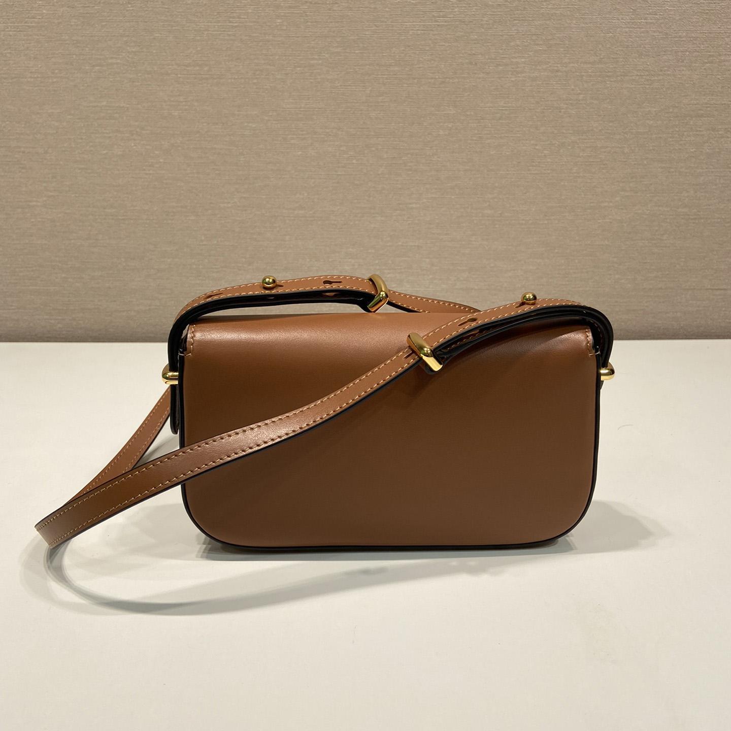 Prada Leather Shoulder Bag - DesignerGu