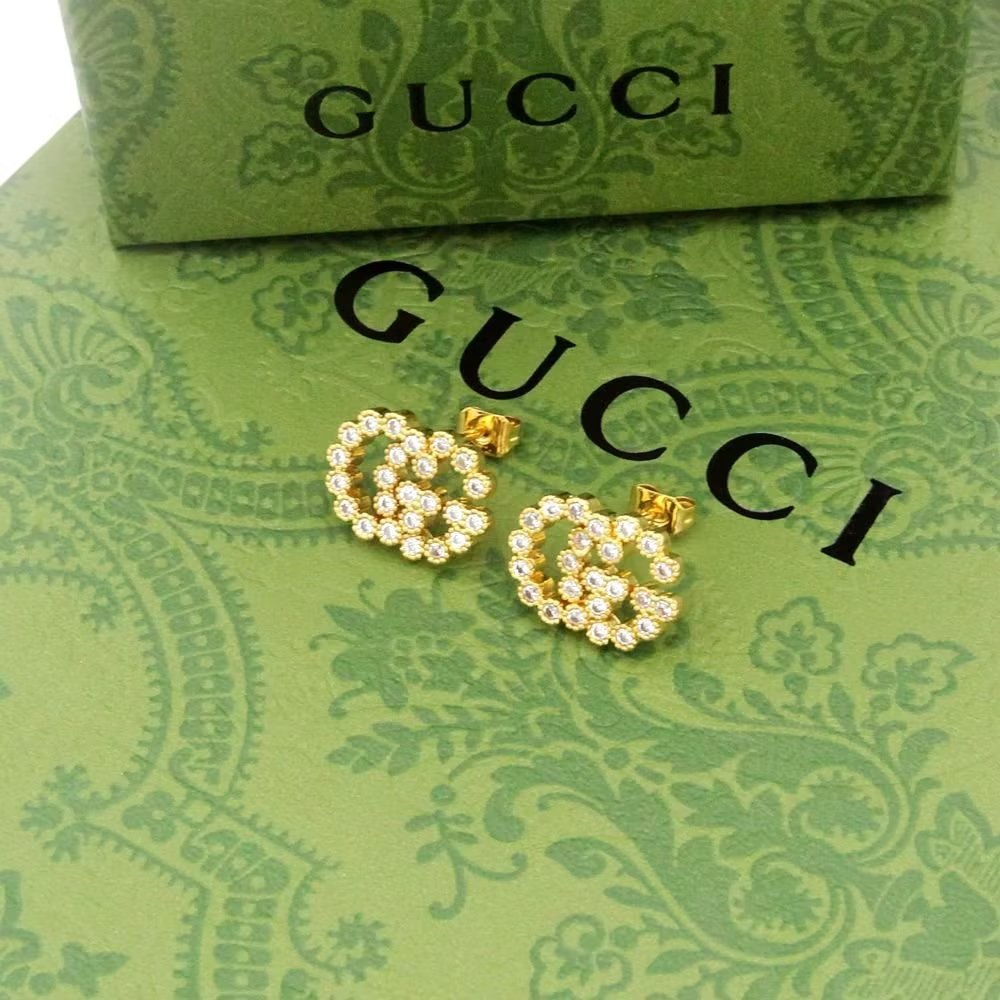 Gucci GG Running Studs - DesignerGu